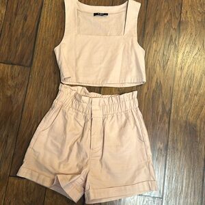 OPT two piece set.  Shorts and top. Size s. NWOT